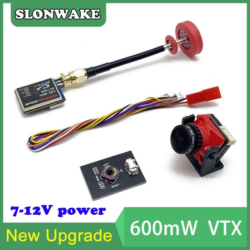 Drone Frame - 5.8G 48CH 600mW regulowany nadajnik VTX-CAM