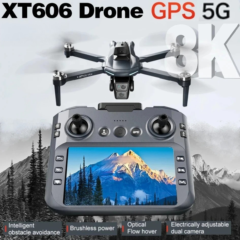 Drone Gps Mount - Oryginalny dron XT606 Professional z kamerą