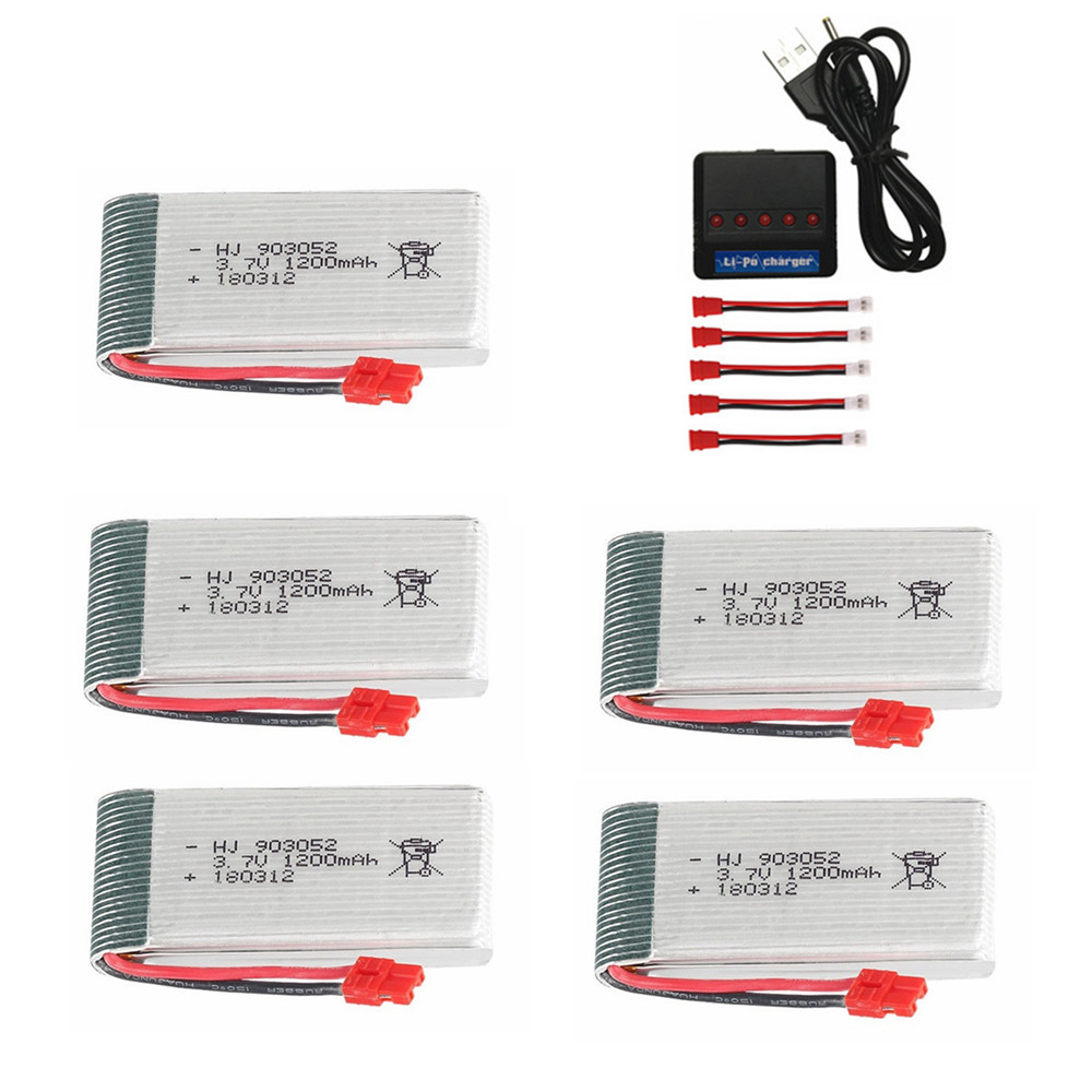 Drone Charger - Akumulator lipo 3.7V 1200mAh 903052 do