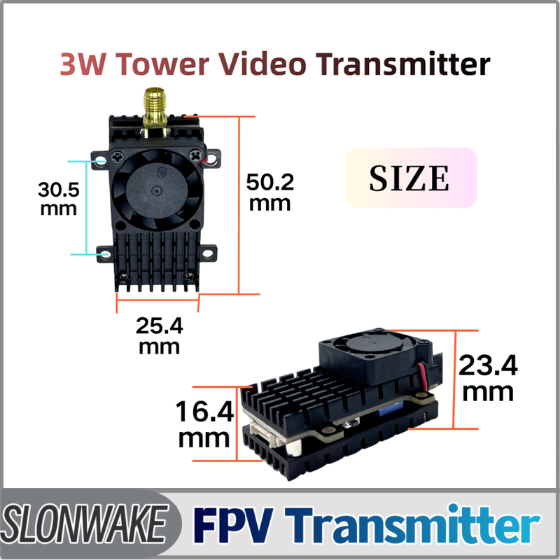 Drone Frame - Moduł transmisji wideo FPV SLONWAKE 5.8G