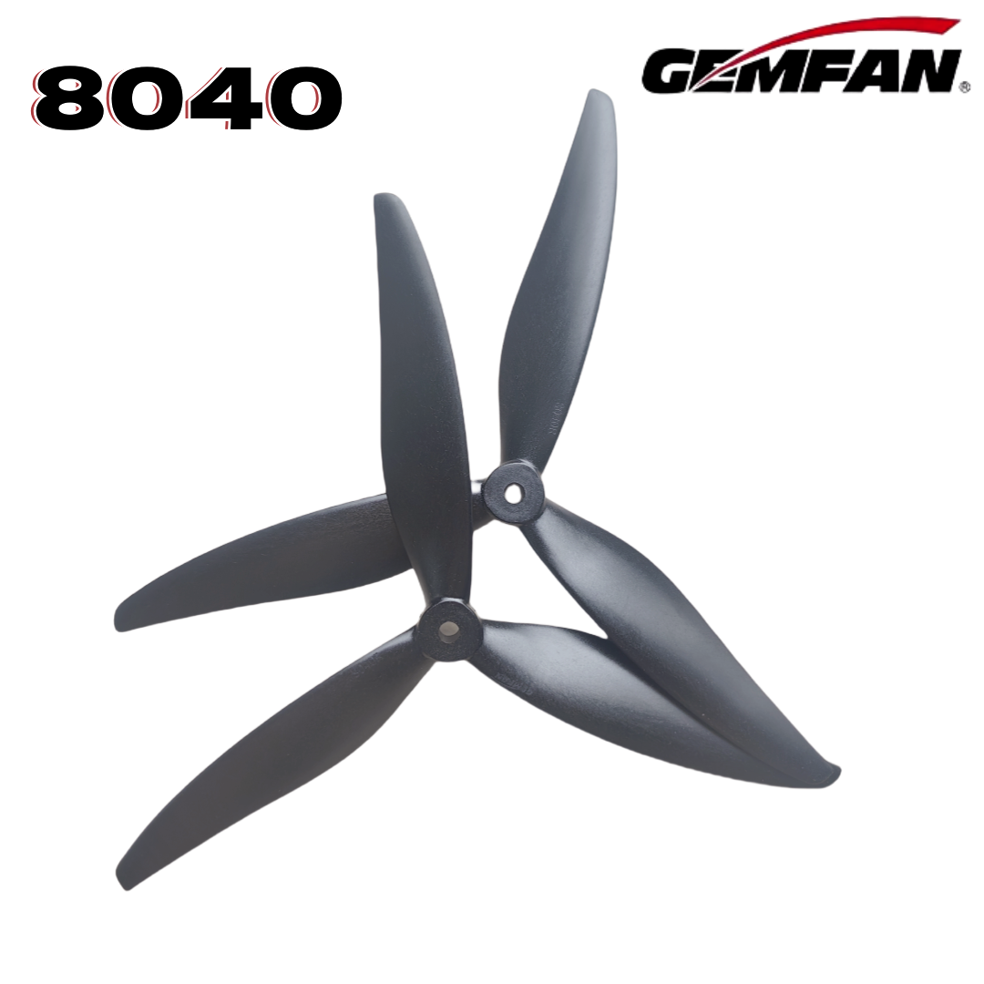 Śmigła Gemfan 8040 8X4X3 3-łop – Drone Propeller recenzja i cena