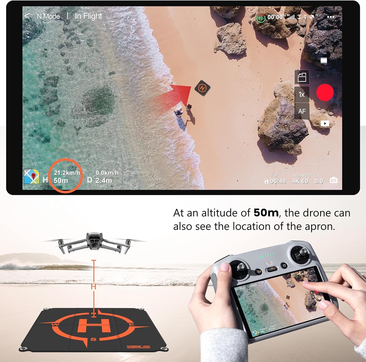 STARTRC Mata do lądowania dron – Dji Drone Air 3 recenzja i cena
