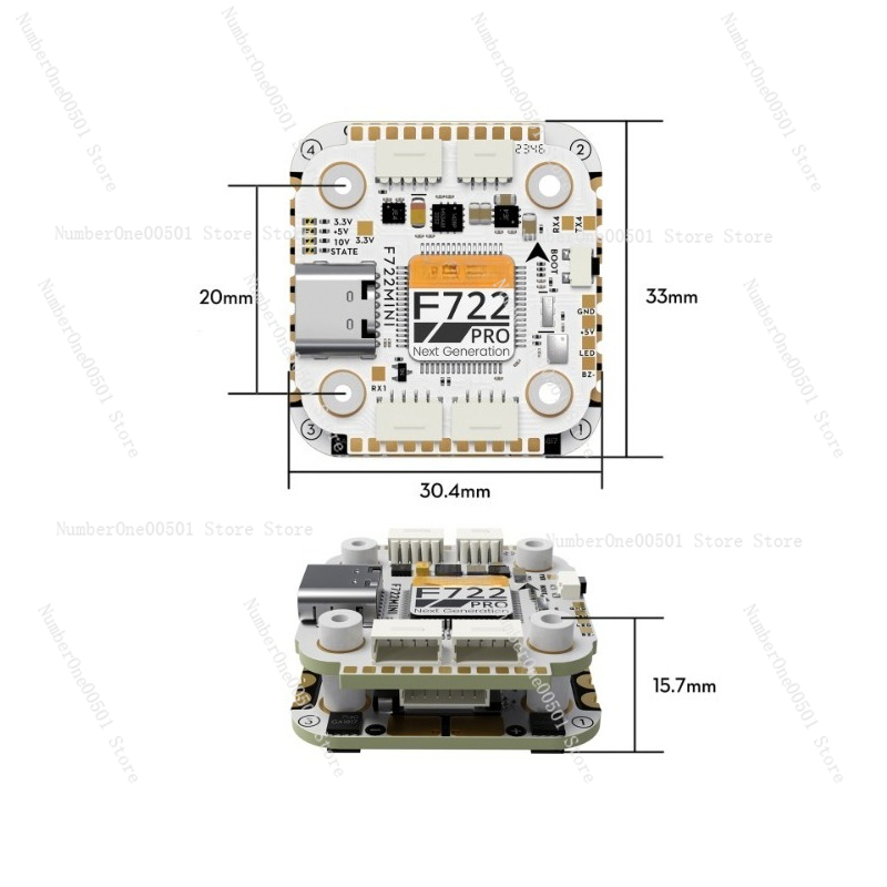 GOKU F722 PRO V2 MPU6000 Fligh – Betaflight Fc F7 recenzja i cena