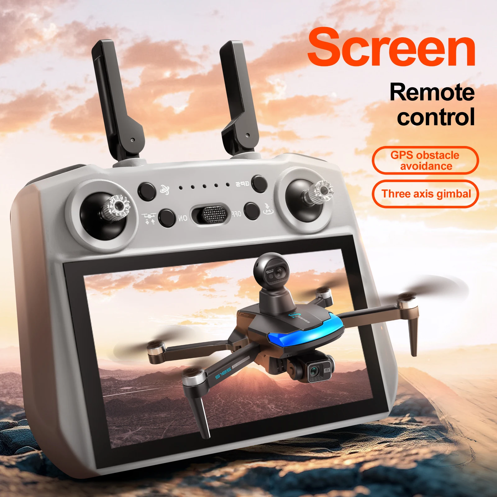 S185 Profesjonalny dron 2.7K H – Drone Gps Mount recenzja i cena