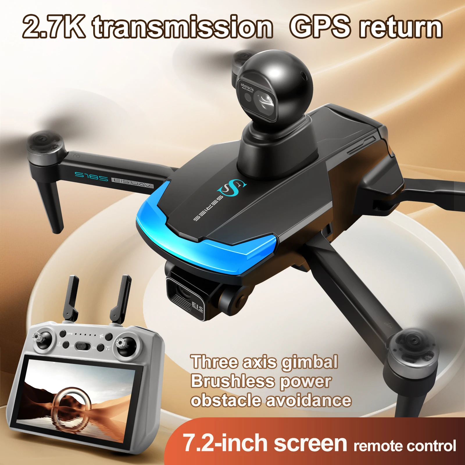 S185 Profesjonalny dron 2.7K H – Drone Gps Mount recenzja i cena